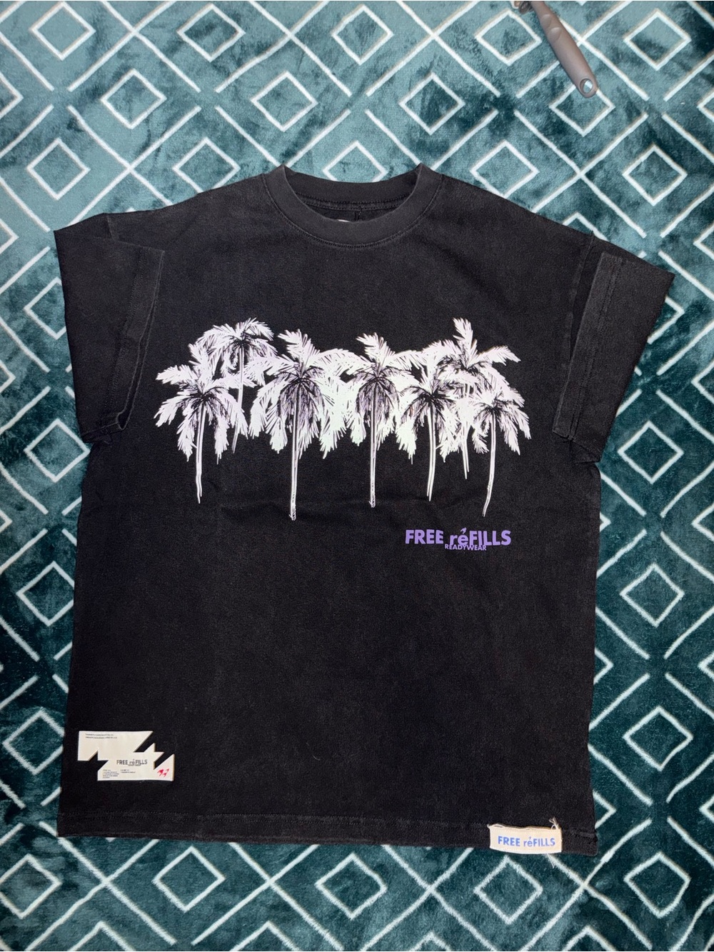 Free Refills Vintage Black T-Shirt “Heavens Gate”